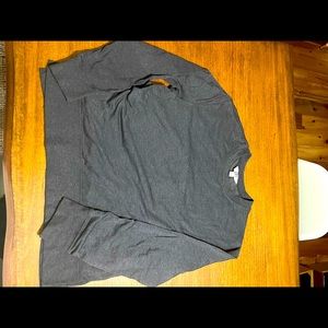 Long sleeve large grey shirt good condition